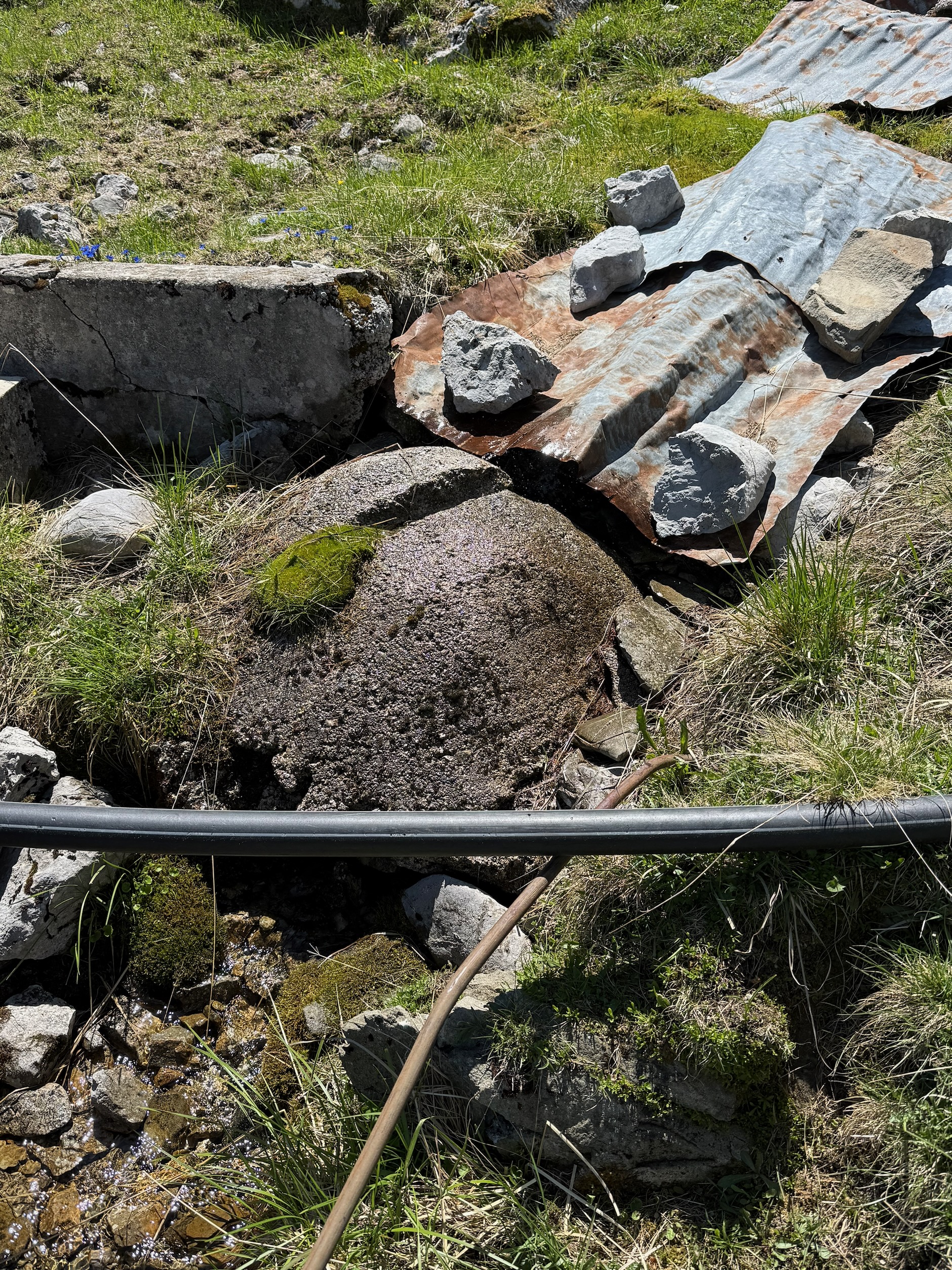 Fonte della Malga San Leopoldo, punto acqua del percorso